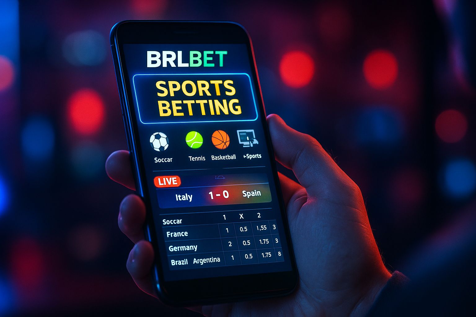 Apostas esportivas no cassino online BRLBET